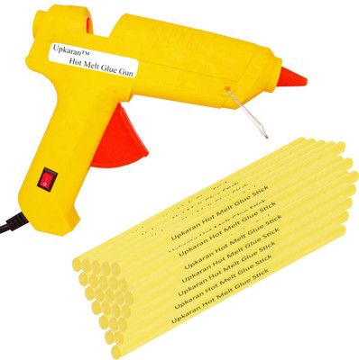 

Upkaran Electric Hot Melt 60 Watt with On Off Switch and Indicator GG60W with 25 Super Adhesive All Purpose Glue Sticks Standard Temperature Corded Glue Gun(11 mm)