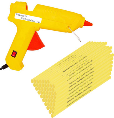 

Upkaran Electric Hot Melt 60 Watt with On Off Switch and Indicator GG60W with 50 Super Adhesive All Purpose Glue Sticks Standard Temperature Corded Glue Gun(11 mm)