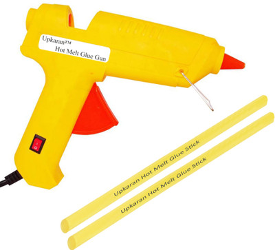 

Upkaran Electric Hot Melt 60 Watt with On Off Switch and Indicator GG60W with 2 Super Adhesive All Purpose Glue Sticks Standard Temperature Corded Glue Gun(11 mm)