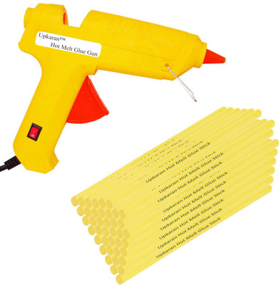 

Upkaran Electric Hot Melt 60 Watt with On Off Switch and Indicator GG60W with 40 Super Adhesive All Purpose Glue Sticks Standard Temperature Corded Glue Gun(11 mm)