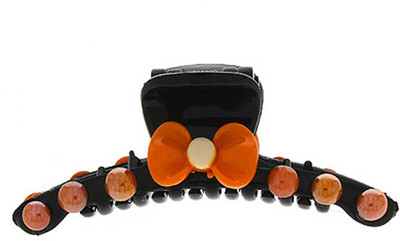 

Anuradha Art Jewellery Clutcher Hair Claw(Orange)
