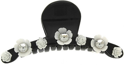 

Anuradha Art Jewellery Clutcher Hair Claw(White)