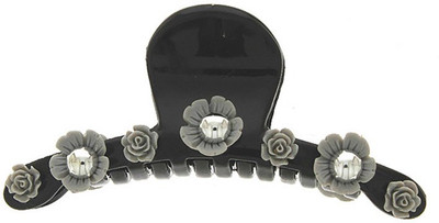 

Anuradha Art Jewellery Clutcher Hair Claw(Grey)