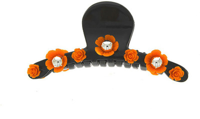 

Anuradha Art Jewellery Clutcher Hair Claw(Orange)
