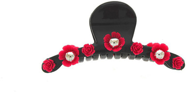 

Anuradha Art Jewellery Clutcher Hair Claw(Red)