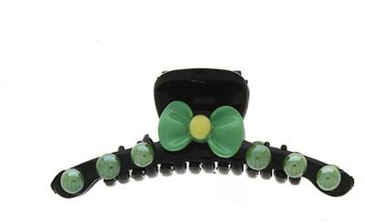 

Anuradha Art Jewellery Clutcher Hair Claw(Green)