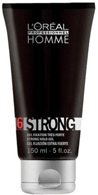 

L'Oreal Professionnel Homme Paris New Fragrance 6 Force Strong Hair Gel Gel(150 ml)