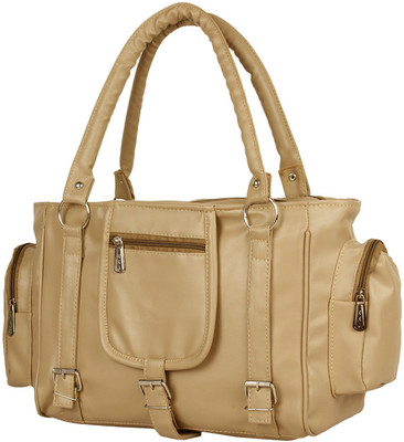 Sangam Chhaya Cream Shoulder Bag(White, 10 L)