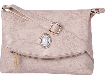 

JFC Girls Casual Beige PU Sling Bag