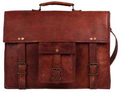 

Crafts Shelter Messenger Bag(Brown)