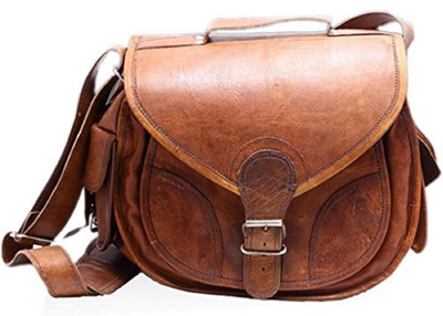 

Crafts Shelter Messenger Bag(Brown)