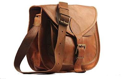 

Crafts Shelter Messenger Bag(Brown)