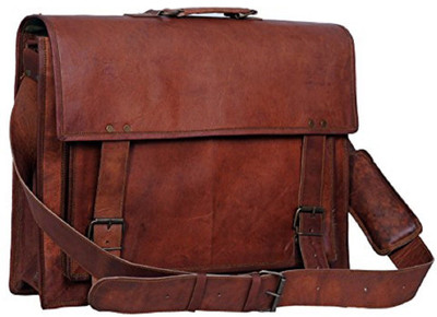 

Crafts Shelter Messenger Bag(Brown)