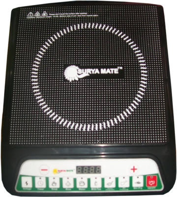 

Suryamate S A8 Induction Cooktop(Black, Push Button)