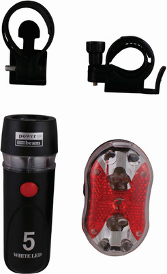

Asraw WHITE LED HEAD LIGHT LED Front Rear Light Combo(Multicolor)