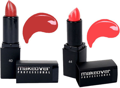 

Makeover Professional Lipstick ( Currant 40 , Posh Pink 44 )(Currant, Posh Pink)