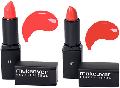 

Makeover Professional Lipstick ( Sunset 38 , Nude Brown 47)(Nude Brown, Sunset)