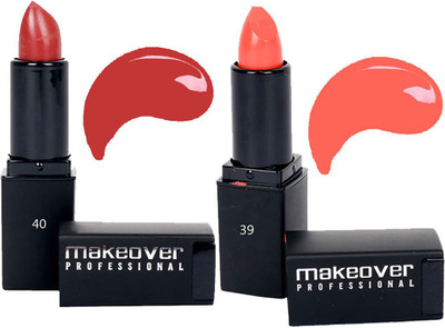 

Makeover Professional Lipstick ( Currant 40 , Flamingo 39 )(Currant, Flamingo)