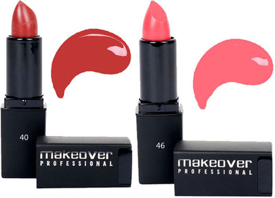 

Makeover Professional Lipstick ( Currant 40 , Rose Blossom 46 )(Currant, Rose Blossom)