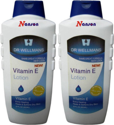

Dr. Wellmans VITAMIN E BODY LOTION WITH EXTRA HEALING(1300 ml)