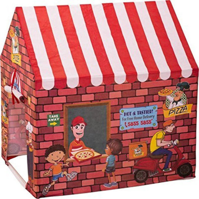 

Sajani y Pizza Tent House For Kids(Red)