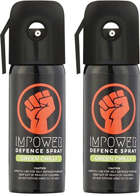 

IMPOWER Self Defence Green Chilli Spray Pepper Stream Spray