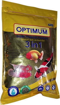 

ROYAL PET Optimum 3in1 Super Premium Formula (907.2g | 2 Ib) Small Pellet | Spirulina 6% Enhance | Best For KOI | Flower Horn & GoldFish | 907.2 g Dry Fish Food