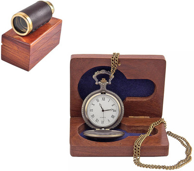 23 OFF on Kartique Combo Pocket Watch with chain 6 Inch