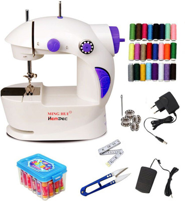 

Hemdec JH-45 With Thread Box Mini Electric Sewing Machine( Built-in Stitches 1)
