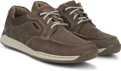 

Clarks Javery Time Brown Tumb Casual Shoes For Men(Brown