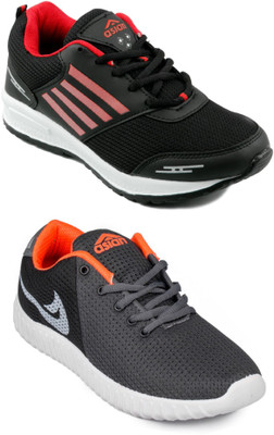 

Asian Men Casual & Running Shoes Combo Pack of 2 Walking Shoes For Men(Multicolor
