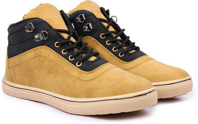 

GOSSI Sneakers For Men(Yellow, Tan