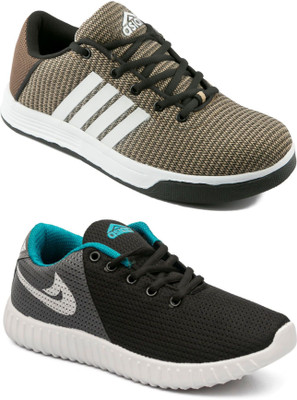 

Asian Men Casual & Running Shoes Combo Pack of 2 Walking Shoes For Men(Multicolor