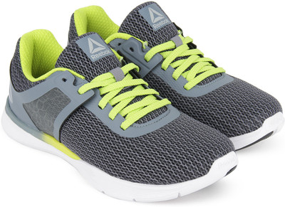 

REEBOK STUDIO WORKOUT Training & Gym Shoes For Women(Grey, Asteroid dust/yellow