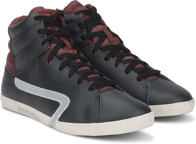 

Diesel RIKKLUB E-KLUBB HI Sneaker For Men(Black, H2177