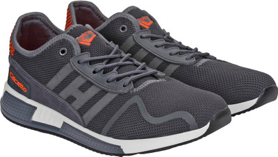 Buy CALCETTO JACK Running Shoes For Men Orange Grey on Flipkart