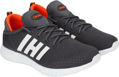 

Calcetto VEER Walking Shoes For Men(Multicolor, Grey::orange