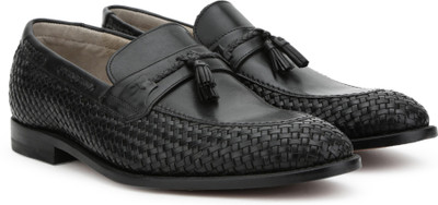 

Clarks Twinley Free Black Weave Formal Shoes For Men(Black