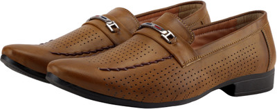 

Smoky Loafer Formal Slip On For Men(Tan