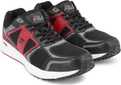 

Fila PRO SPEED Running Shoes For Men(Multicolor, Blk/gry/rd