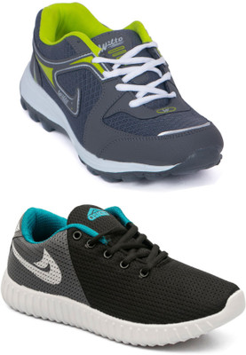 

Asian Men Casual & Running Shoes Combo Pack of 2 Running Shoes For Men(Multicolor