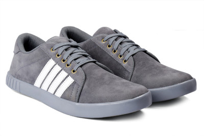 

Shoes Bank Canvas Shoes For Men(Grey