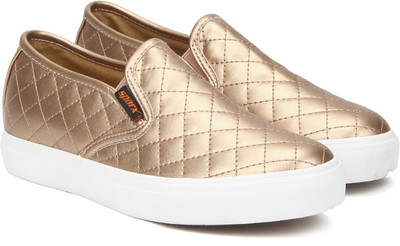 

Sparx Slip On Sneaker For Women(Gold, R.gold/wht