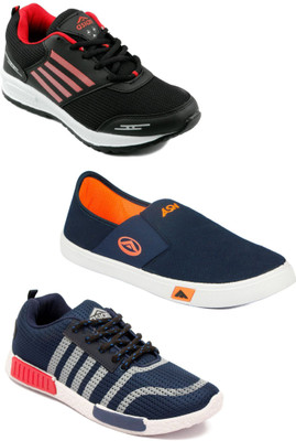 

Asian Men Casual & Running Shoes Combo Pack of 3 Running Shoes For Men(Multicolor