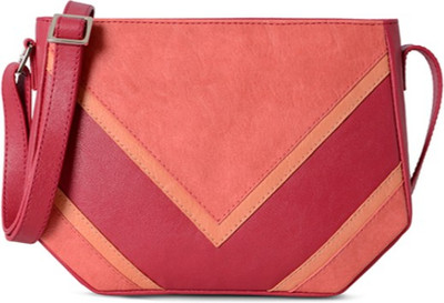 

Baggit Women Casual Pink PU Sling Bag