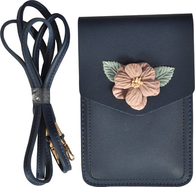 

TITLEE Girls Casual Blue Nylon Sling Bag