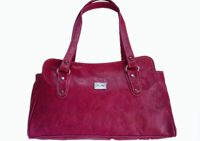 

Wow Women Casual Pink PU Hand-held Bag