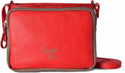 

Baggit Women Casual Red PU Sling Bag
