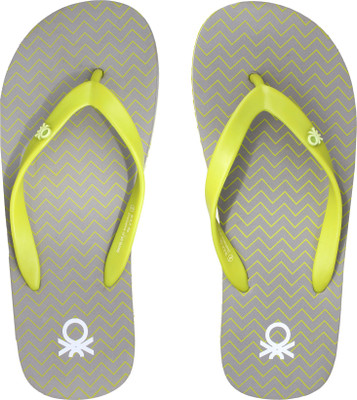 

United Colors of Benetton Flip Flops, Light grey