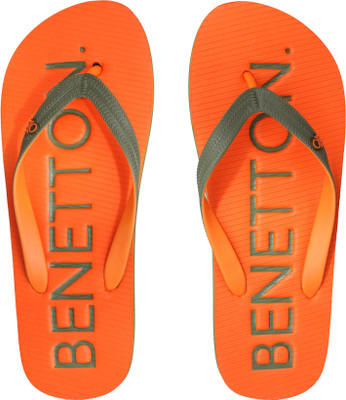 

United Colors of Benetton Flip Flops, Orange